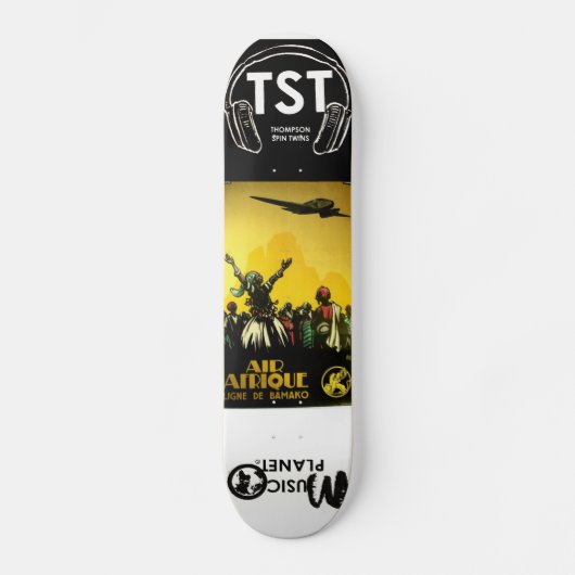 MUSIKPLANET / TST-Skateboard Skateboard (Vorderseite)