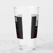 Musikplayer personalisiertes Paar Liebe q r Code t Glas (Rechts)