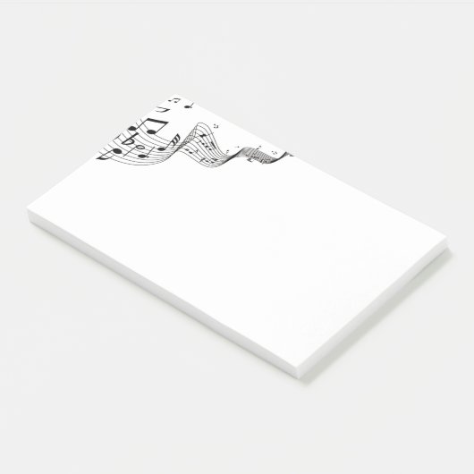 Musikposten - Anmerkungen Post-it Klebezettel (angewinkelt)