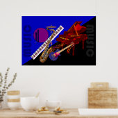 Musikposter Poster (Küche)
