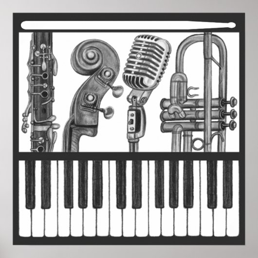 Musikposter Poster (Vorne)