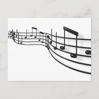 Musikpostkarte 14 postkarte