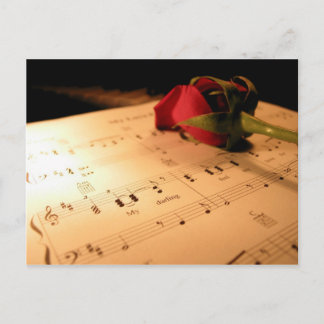 Musikpostkarte 28 postkarte