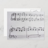 Musikpostkarte 32 postkarte (Vorne/Hinten)