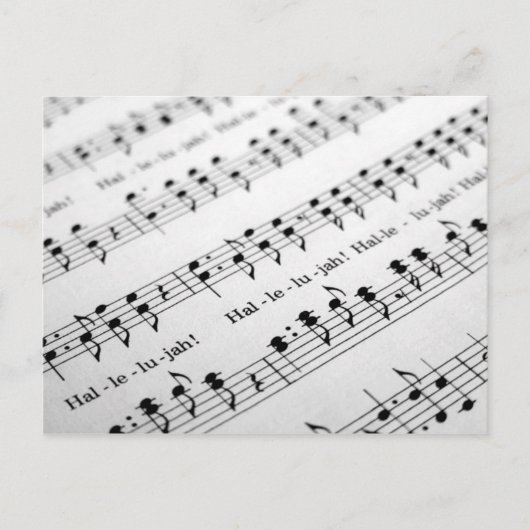 Musikpostkarte 38 postkarte (Vorderseite)