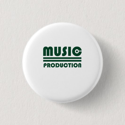 Musikproduktion Button (Vorderseite)