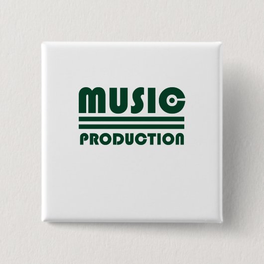 Musikproduktion Button (Vorderseite)