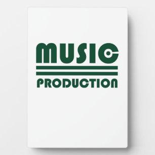 Musikproduktion Fotoplatte