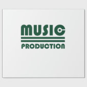 Musikproduktion Geschenkpapier (Flach)
