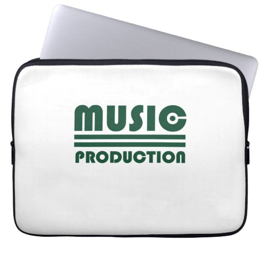 Musikproduktion Laptopschutzhülle (Vorderseite)