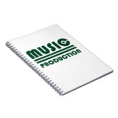 Musikproduktion Notizblock (Rechte Seite)