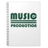 Musikproduktion Notizblock (Vorderseite)