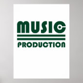 Musikproduktion Poster (Vorne)