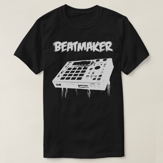 Musikproduzent Beatmaker T-Shirt (Design vorne)