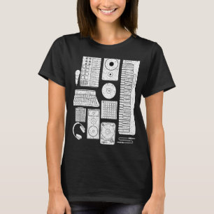 Musikproduzent des elektronischen Instrumentenkomp T-Shirt