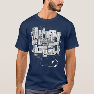 Musikproduzent DJ und Musiker T-Shirt