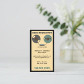 Musikproduzent Visitenkarte (Stehend Vorderseite)