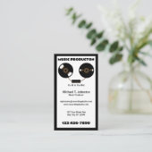 Musikproduzent Visitenkarte (Stehend Vorderseite)