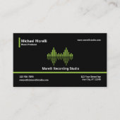Musikproduzent Visitenkarte (Vorderseite)