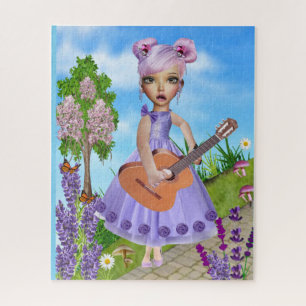 Musikpuzzle für kleine Mädchen Puzzle