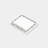 Musikrahmen personalisieren post-it klebezettel (angewinkelt)