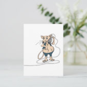 Musikrat Postkarte (Stehend Vorderseite)