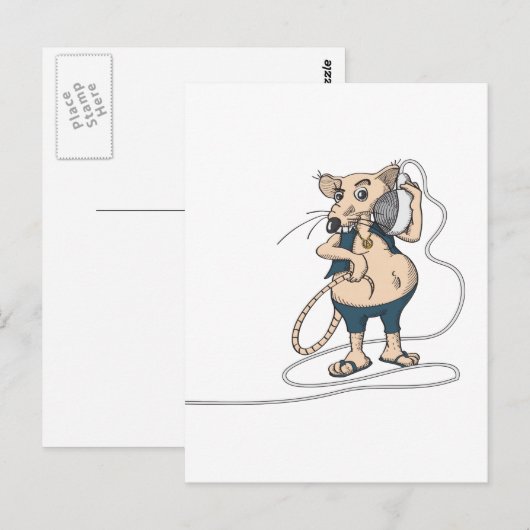 Musikrat Postkarte (Vorne/Hinten)