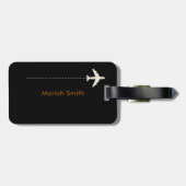 Musikreise Gepäckanhänger (Rückseite horizontal)