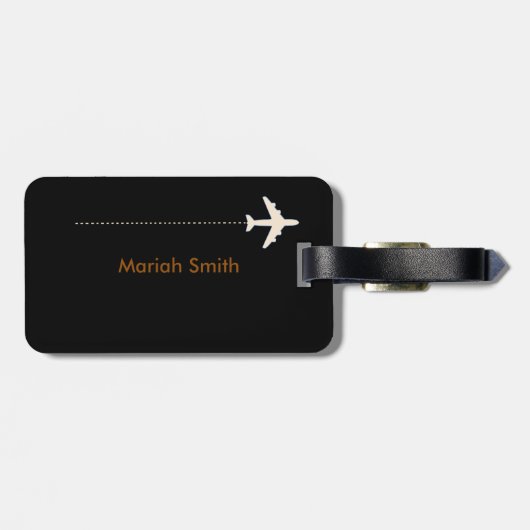 Musikreise Gepäckanhänger (Rückseite horizontal)