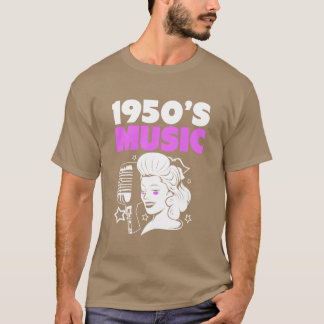 Musikrock und Roll Music Sock Hop für Frauen in de T-Shirt