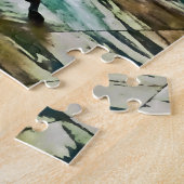 Musiksaal mit Harfe Puzzle (Seite)