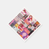 Musiksammlung Serviette (Ecke)