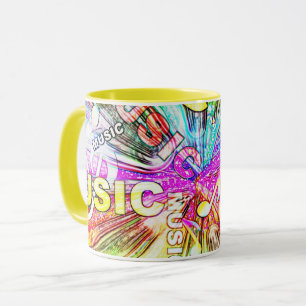 Musiksammlung Tasse