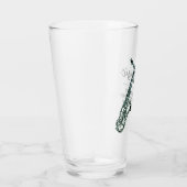 Musiksaxophon Glas (Rechts)