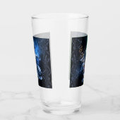 Musiksaxophon mit Oktopus Glas (Rechts)