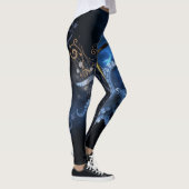 Musiksaxophon mit Oktopus Leggings (Rechts)