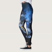 Musiksaxophon mit Oktopus Leggings (Links)