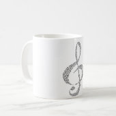 Musikschale Kaffeetasse (Vorderseite Links)
