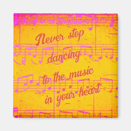 Musikschritte - Citrus Jam Magnet (Vorne)