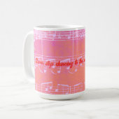 Musikschritte - Mango Tango Tasse (Vorderseite Links)