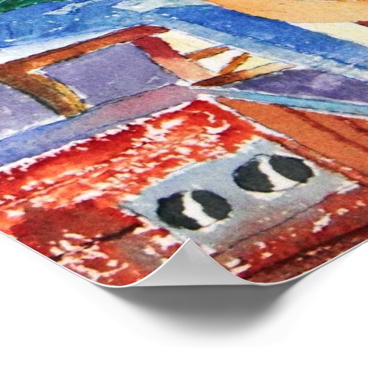 Musikschule Poster (Ecke)