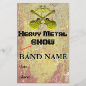 Musikshow oder Band Flyer (Vorne)