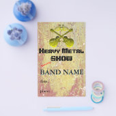 Musikshow oder Band Flyer (Einzeln)