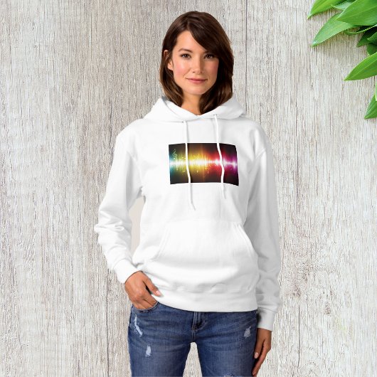 Musikspektrum Soundwave Vibrann Audio Visualizer Hoodie