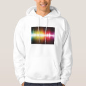 Musikspektrum Soundwave Vibrann Audio Visualizer Hoodie (Vorderseite)