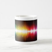 Musikspektrum Soundwave Vibrann Audio Visualizer Kaffeetasse (Mittel)