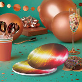 Musikspektrum Soundwave Vibrann Audio Visualizer Pappteller