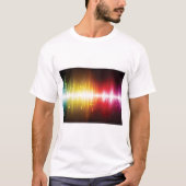 Musikspektrum Soundwave Vibrann Audio Visualizer T-Shirt (Vorderseite)