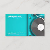 Musikspieler Visitenkarte (Rückseite)