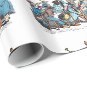 MUSIKSPRACHE TIERLANDWIRTSCHAFT ORCHESTRA Geburtst Geschenkpapier (Rolleneckpunkt)